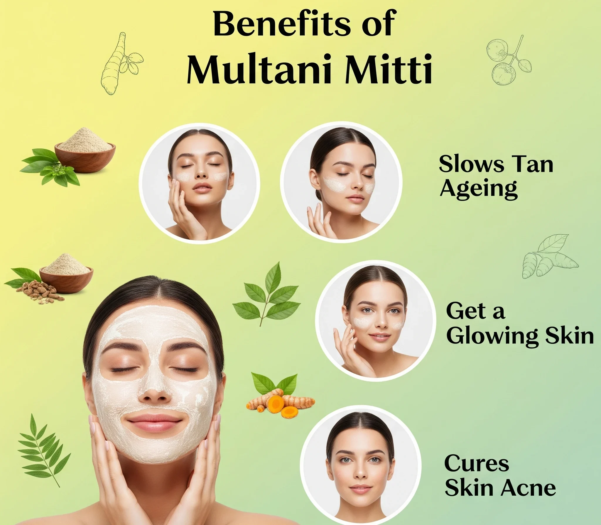 benefits of multani mitti (Fuller's Earth)