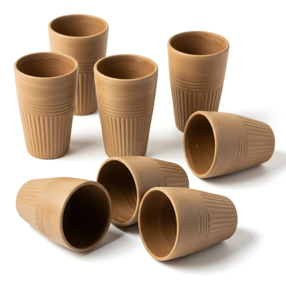 mud cups and glasses exporter in India