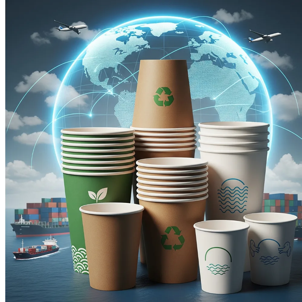 paper cups export in India