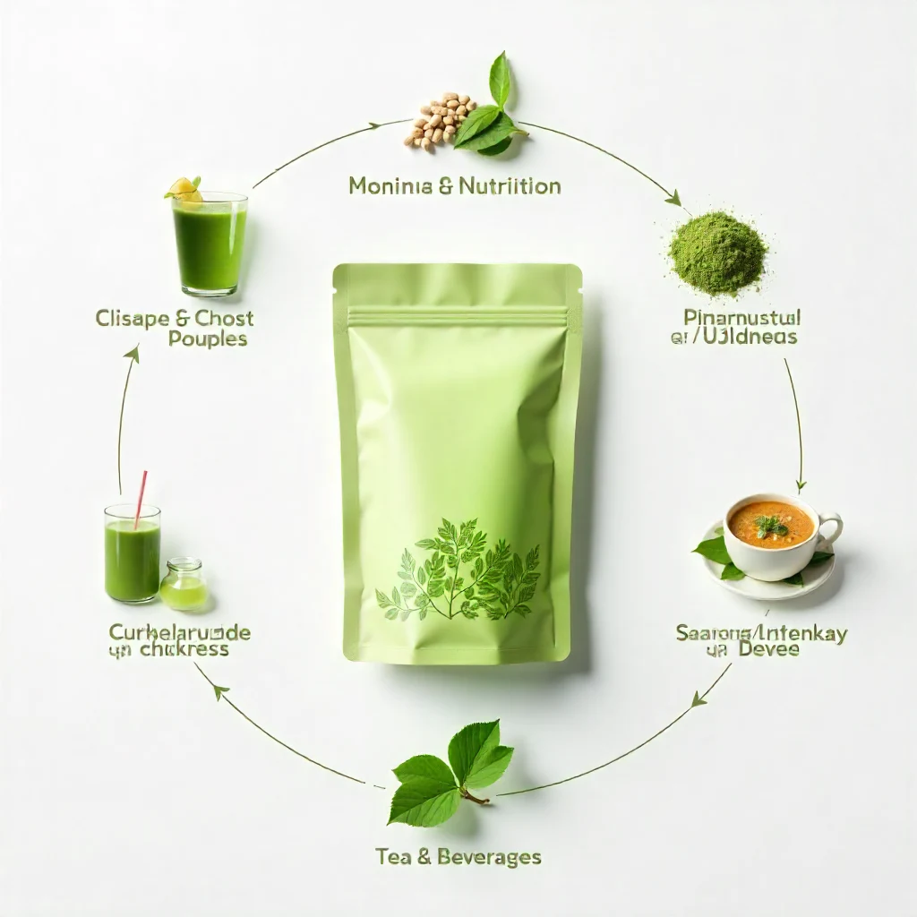 use of moringa powder